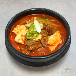우삼겹 순두부찌개 Beef Short Plate Soft Tofu Stew