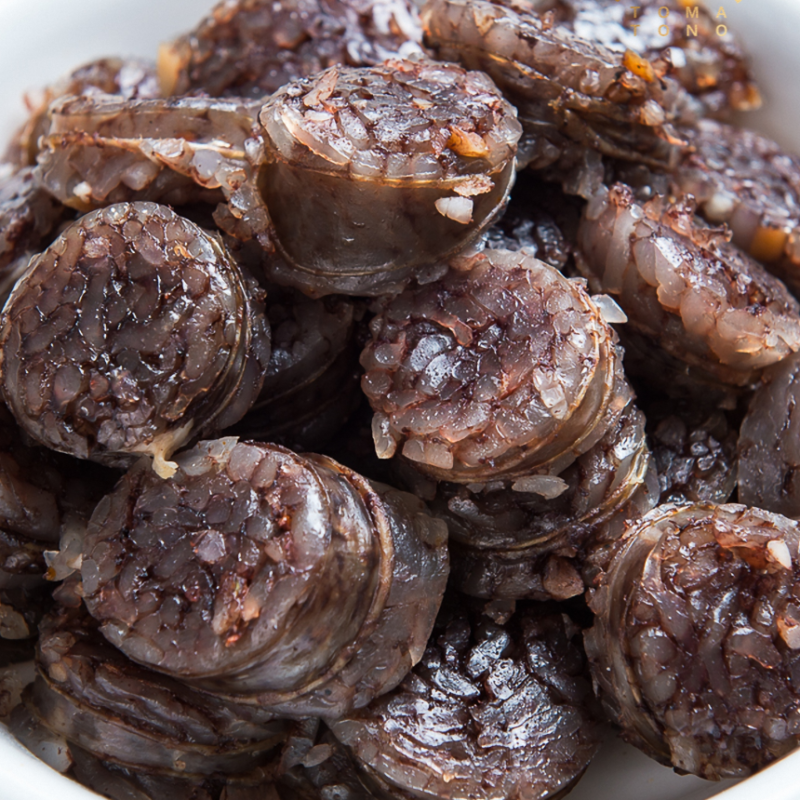 순대 (완조리) KOREAN BLOOD SAUSAGE (Cooked)