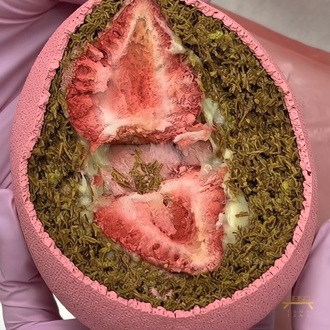 두바이 딸기 쫀득볼 Dubai Strawberry Chewy Ball - 이미지 3