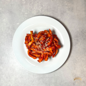 꼬들무김치 (완조리) Spicy Radish Kimchi (Cooked)