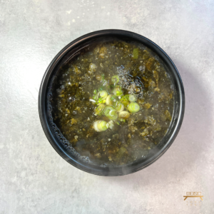 김국 (완조리) Seaweed Soup (Cooked)